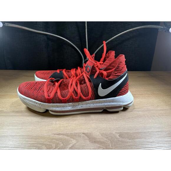 Nike KD 10 Red Velvet Basketball Shoes Sneakers Mens 11.5 Kevin Durant main image 8